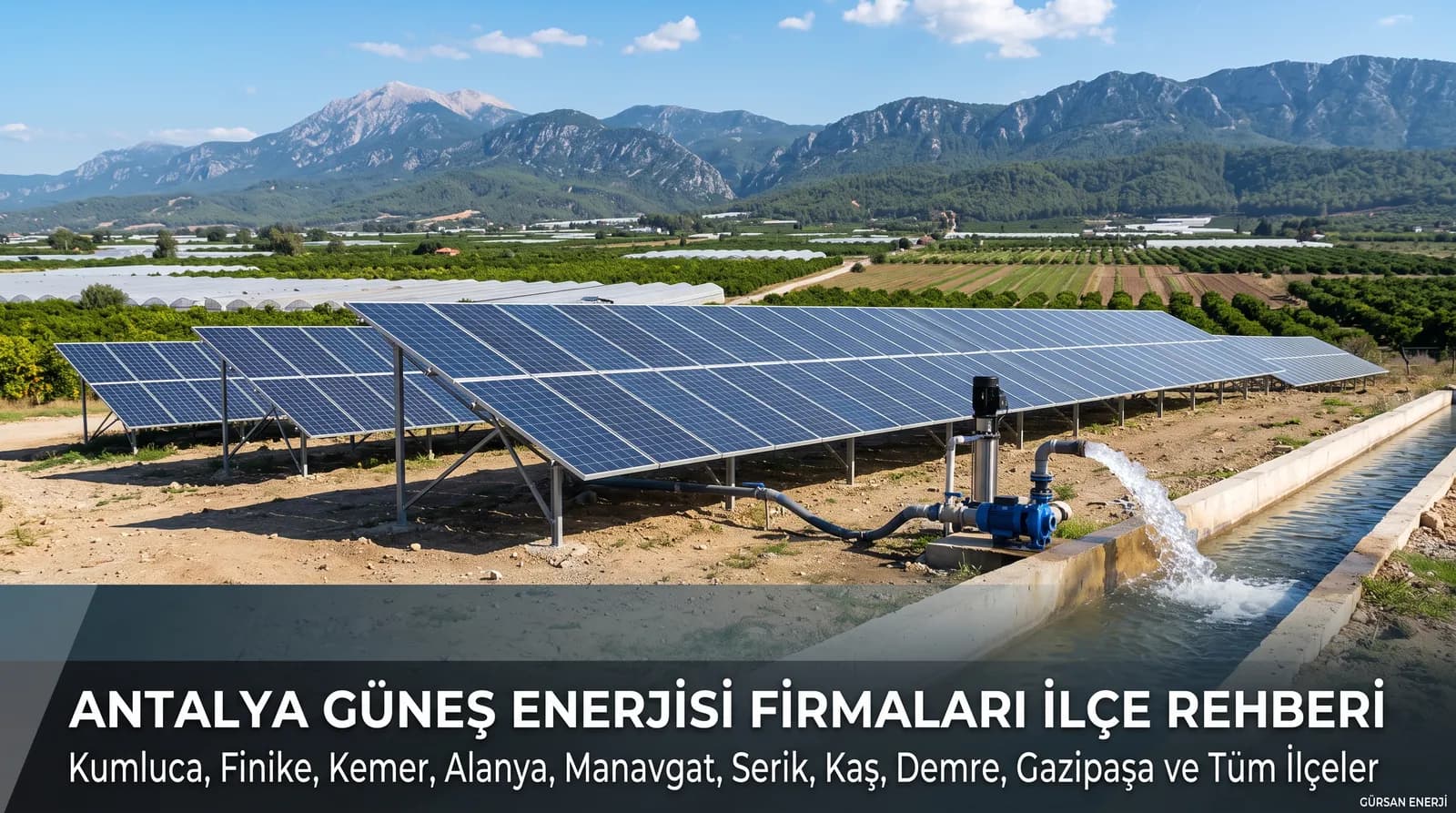 Antalya Güneş Enerjisi Firmaları İlçe Rehberi: Tüm İlçelerde Profesyonel Kurulum