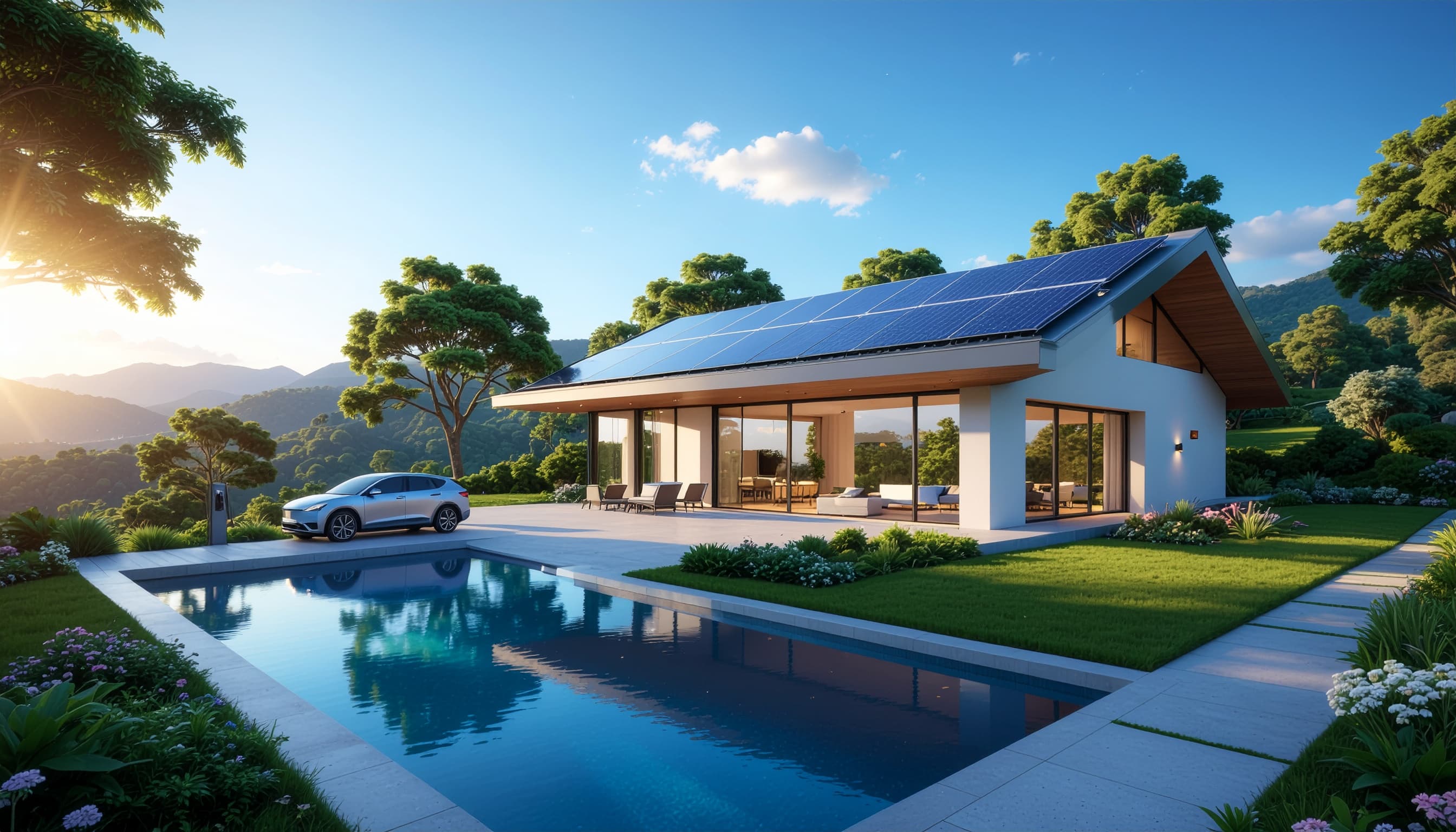 Residential solar energy system