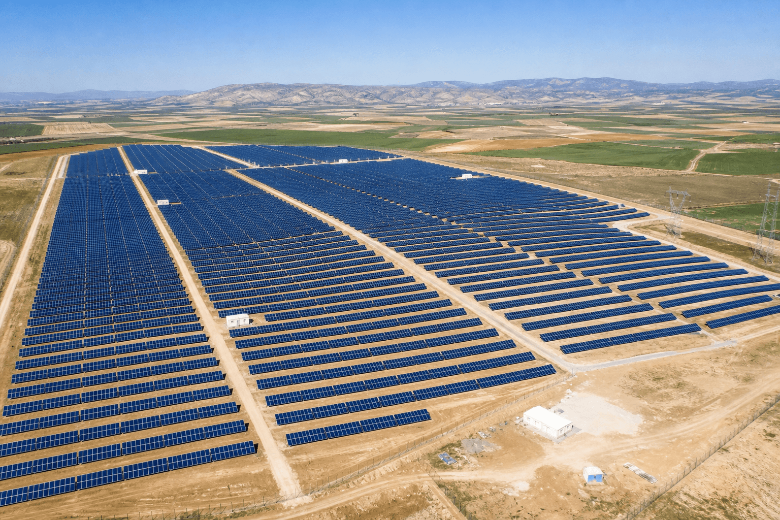 Ground-Mount Solar Power Plant